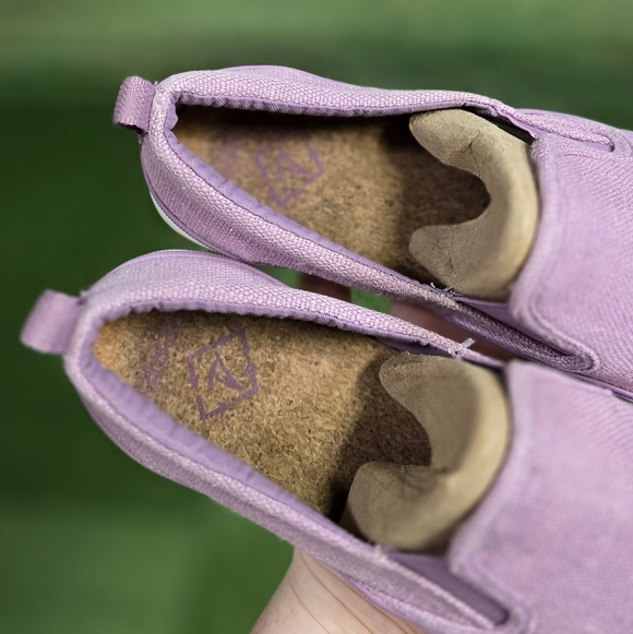 Sperry | Crest vibe chambray Lavender Slip-On woven linen Sneakers - Picture 13 of 16